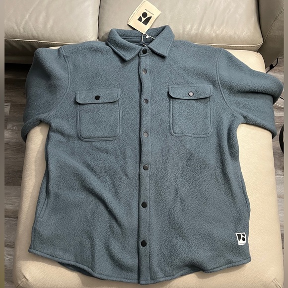 NWT - Frank & Oak Men’s The Polar Fleece Jacket - Size L - Picture 6 of 13